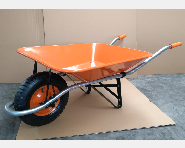 5cbf Heavy Duty Wheelbarrow With Rubber Wheel