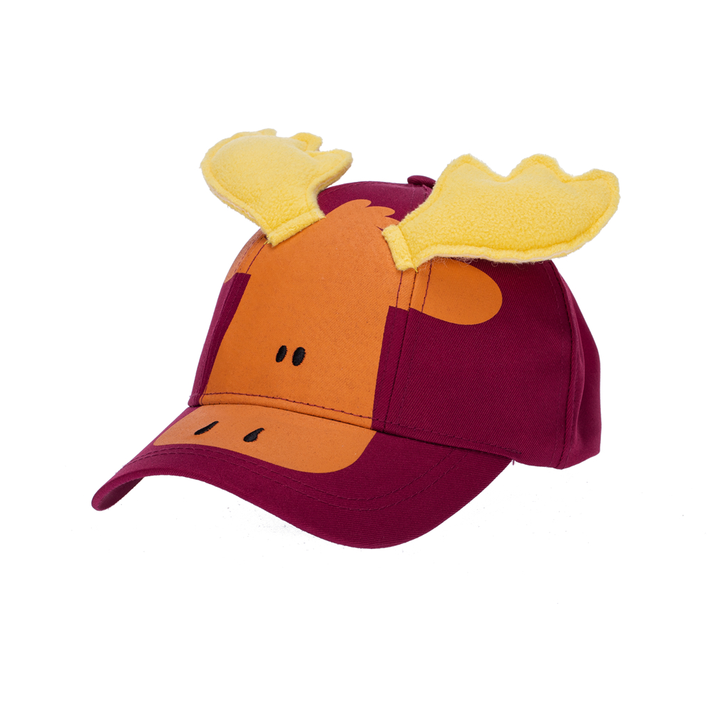 Baby girl kid cap Moose kid hats kid cartoon caps