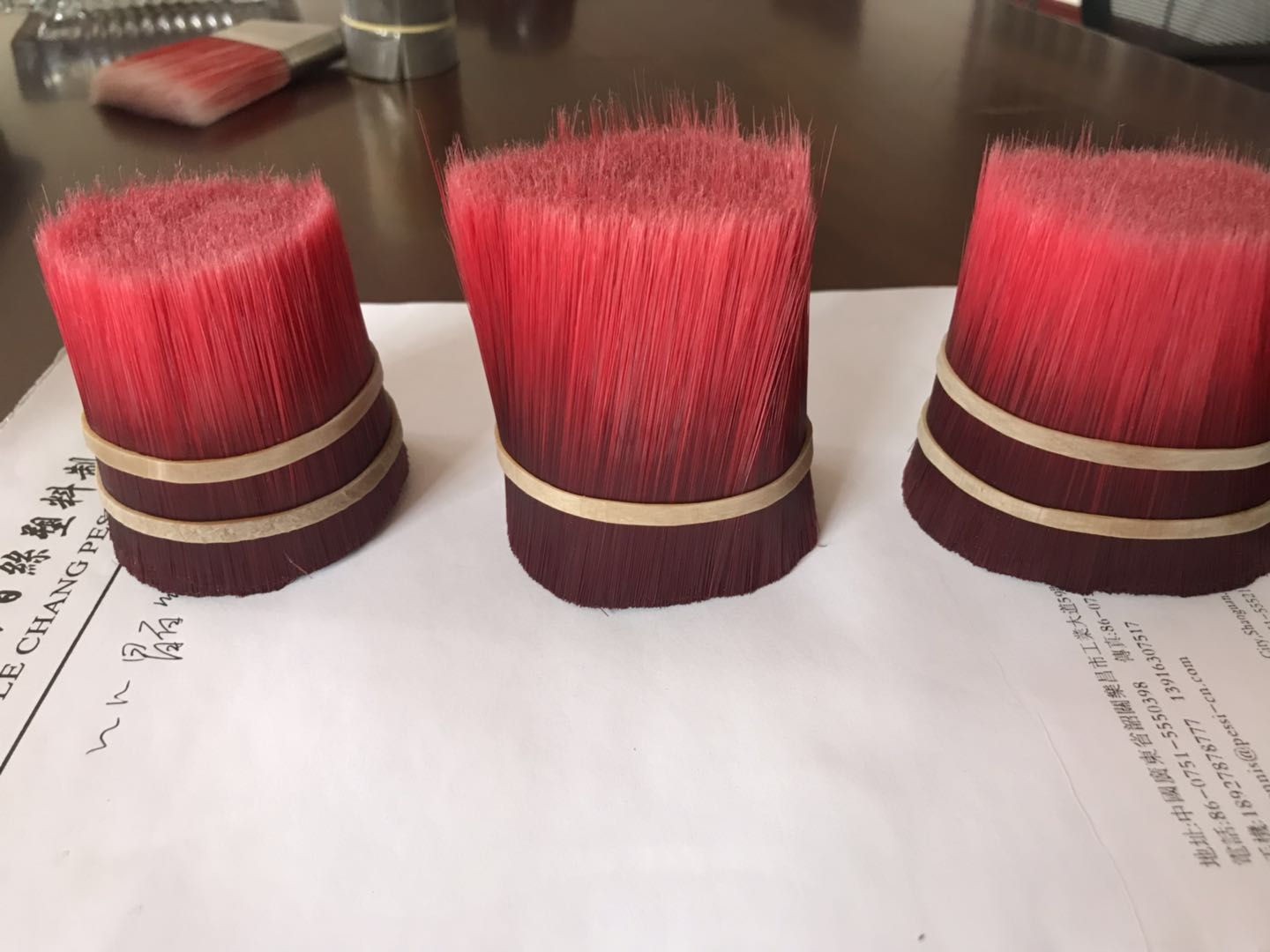 Purple tapered gradient ramp filament