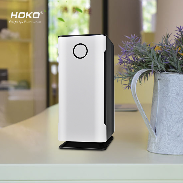 True HEPA filter odor allergies allergen white desktop HOKO air purifiers for home
