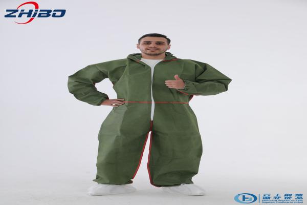 Disposable Microporous Coverall with tape seam