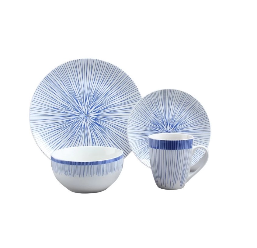 Razer Design 16pcs Porcelain Dinner Set