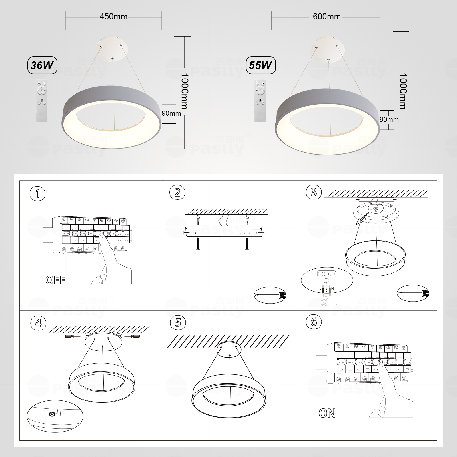 LED ceiling lamp