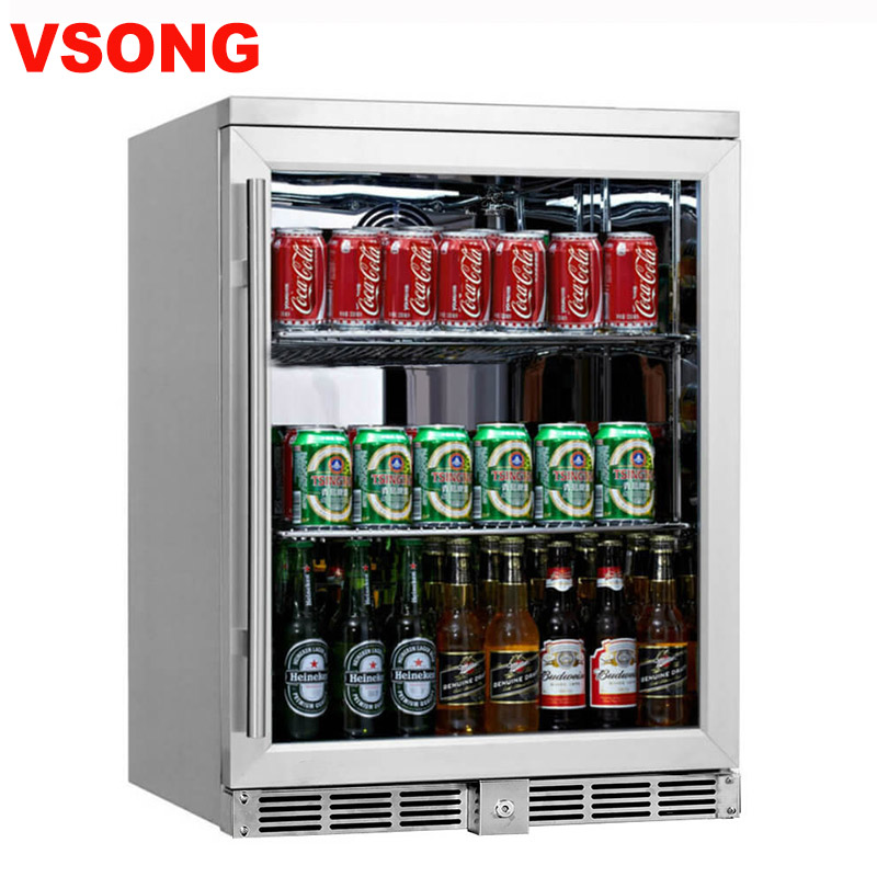 Compressor Cooling System built in Beer Beverage Cooler