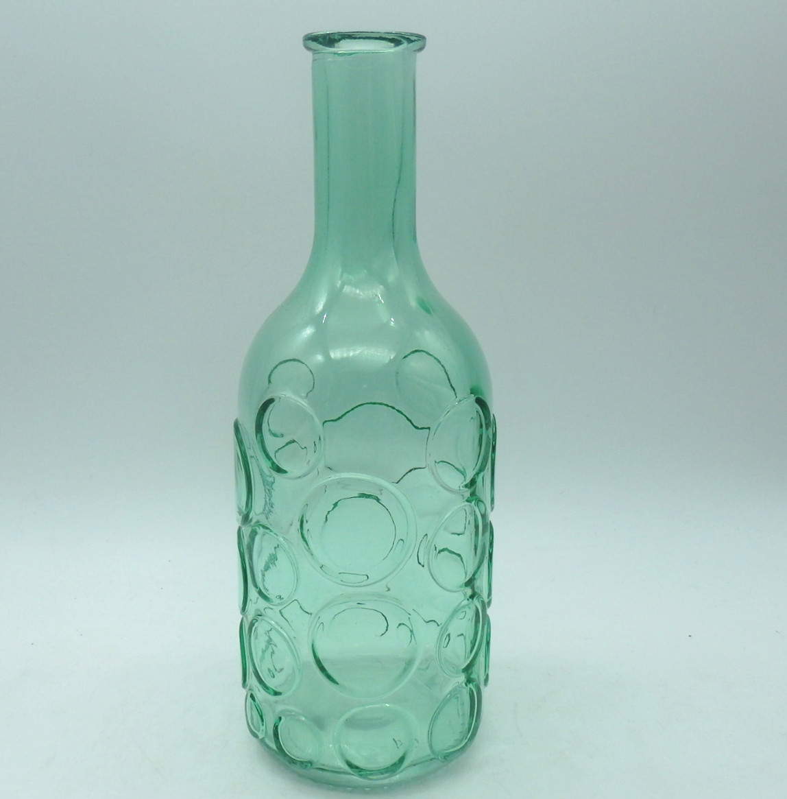 Glass vase for flower, decorative vase, Colored Transparent Glass vase