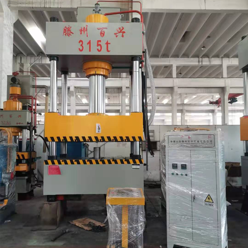 315tons three beams four columns hydraulic press machine for deepdrawing