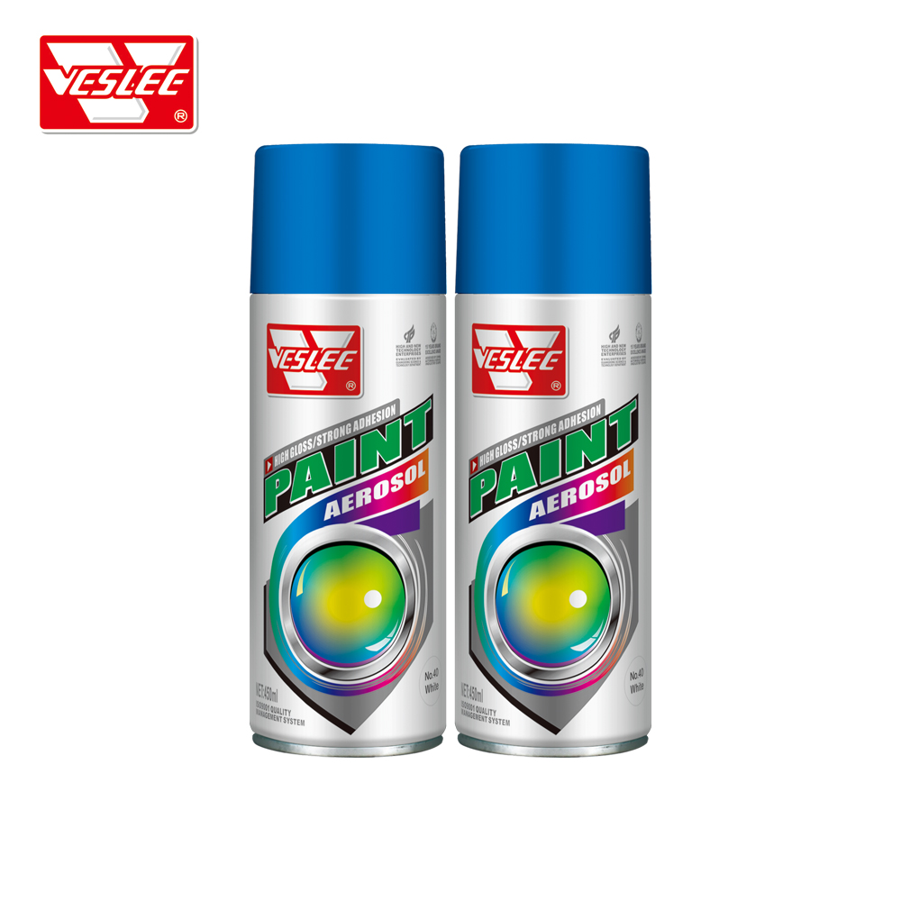 Veslee car blue spray paint