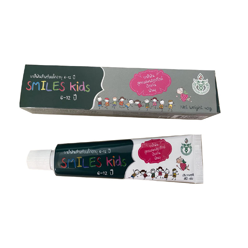 Smiles kids children toothpaste
