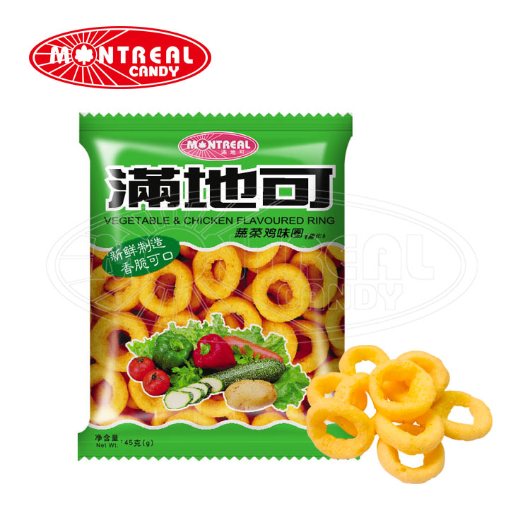 45g Vegetable& chicken flavor rings