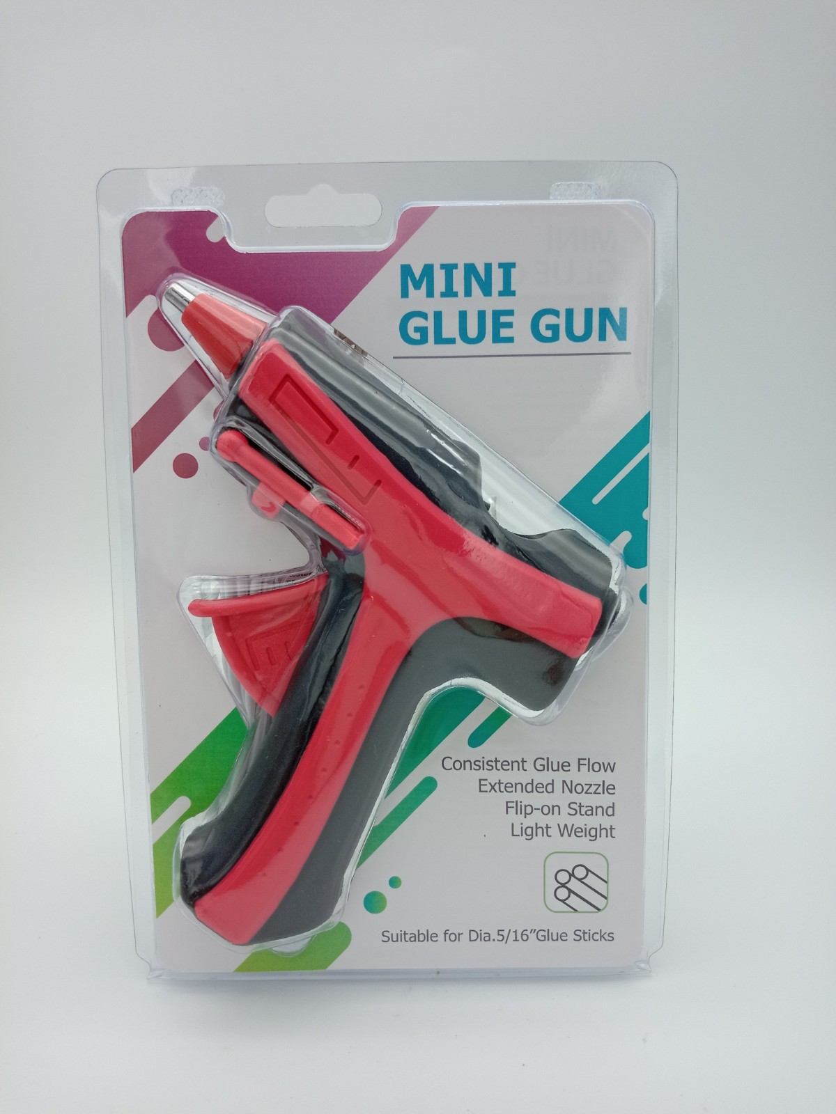 Bi-color mini glue gun