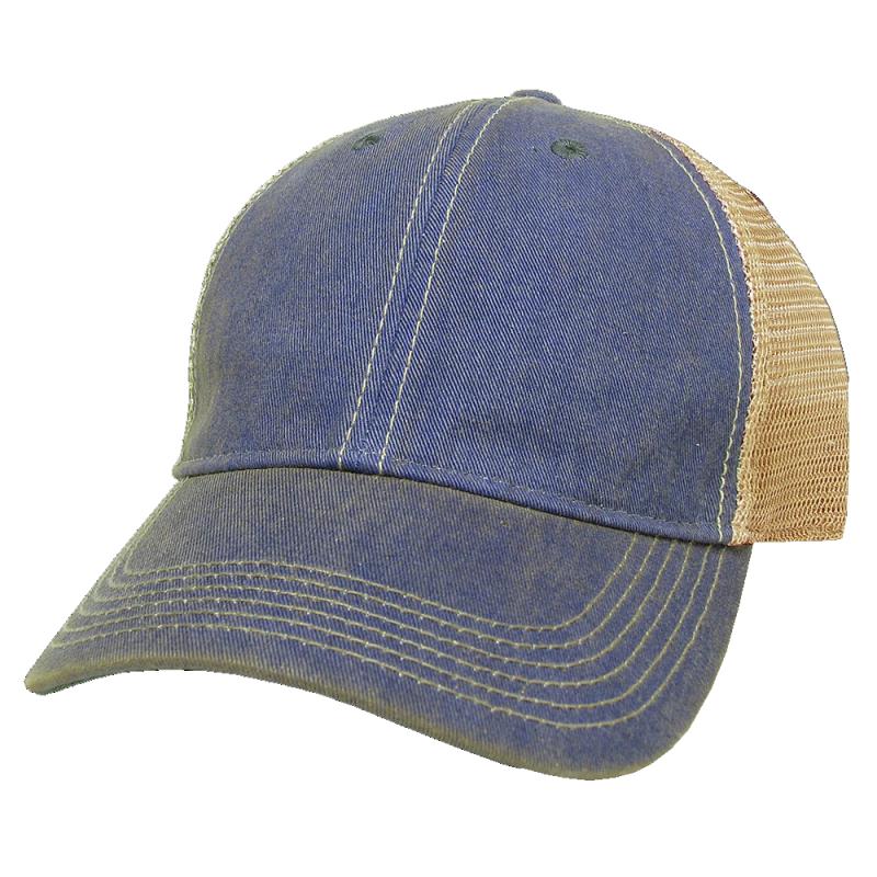 Pigment Dyed Washed Trucker Hat