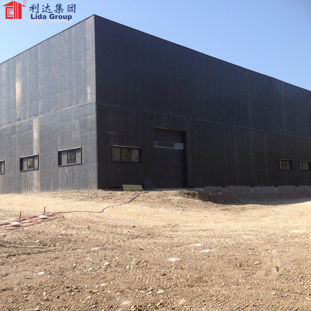 Prefabricated steel industrial warehouse ,steel frame building, steel construction, steel building