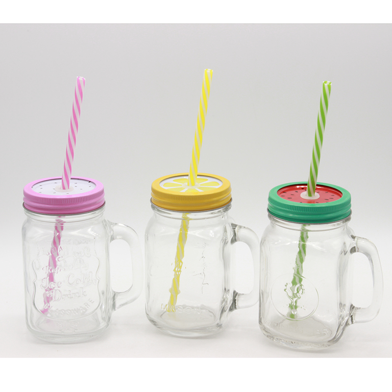 Mason Jar Glass, Juice Glass