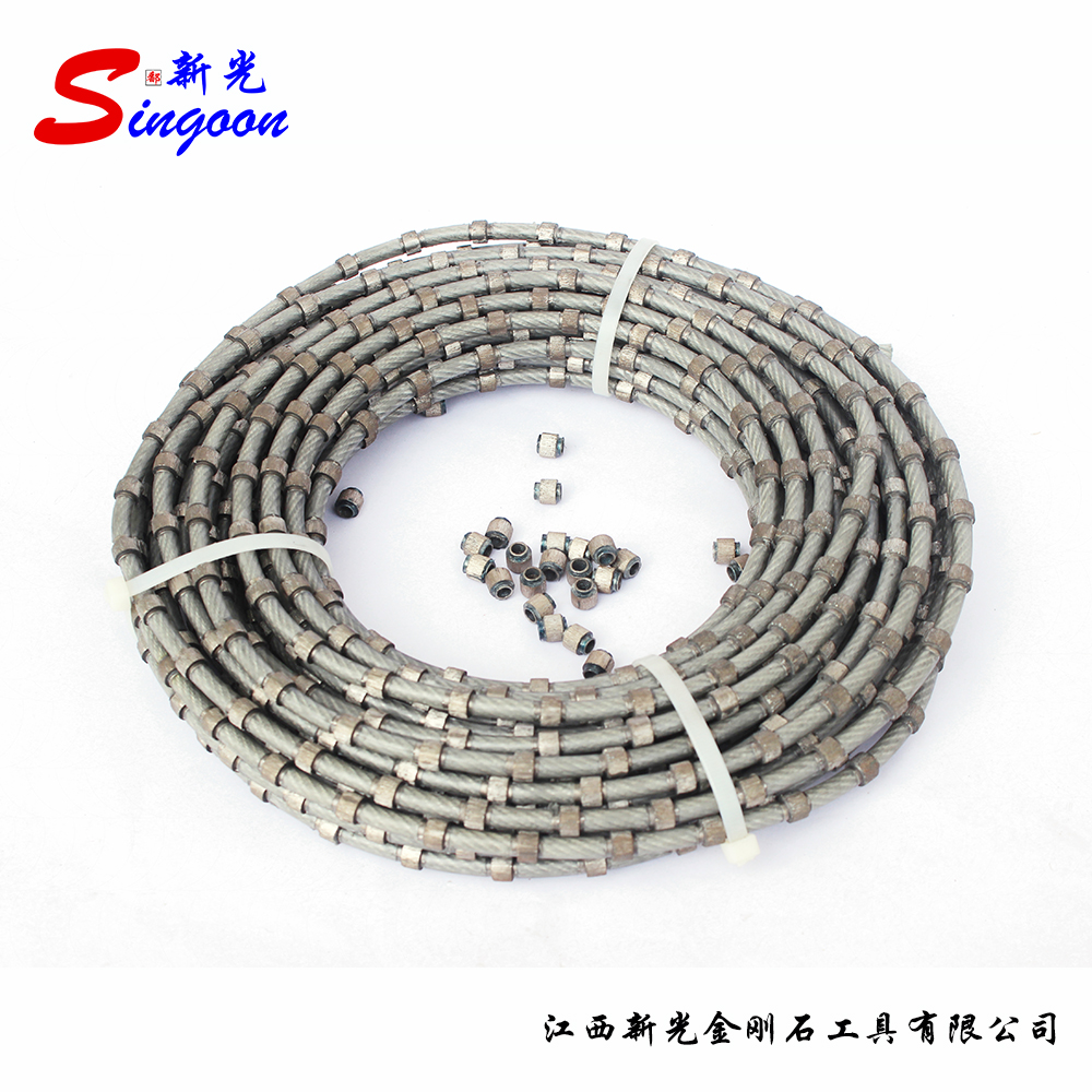 Granite marble special-shaped stone processing arc-shaped block trimming shaping and profiling diamond wire saw