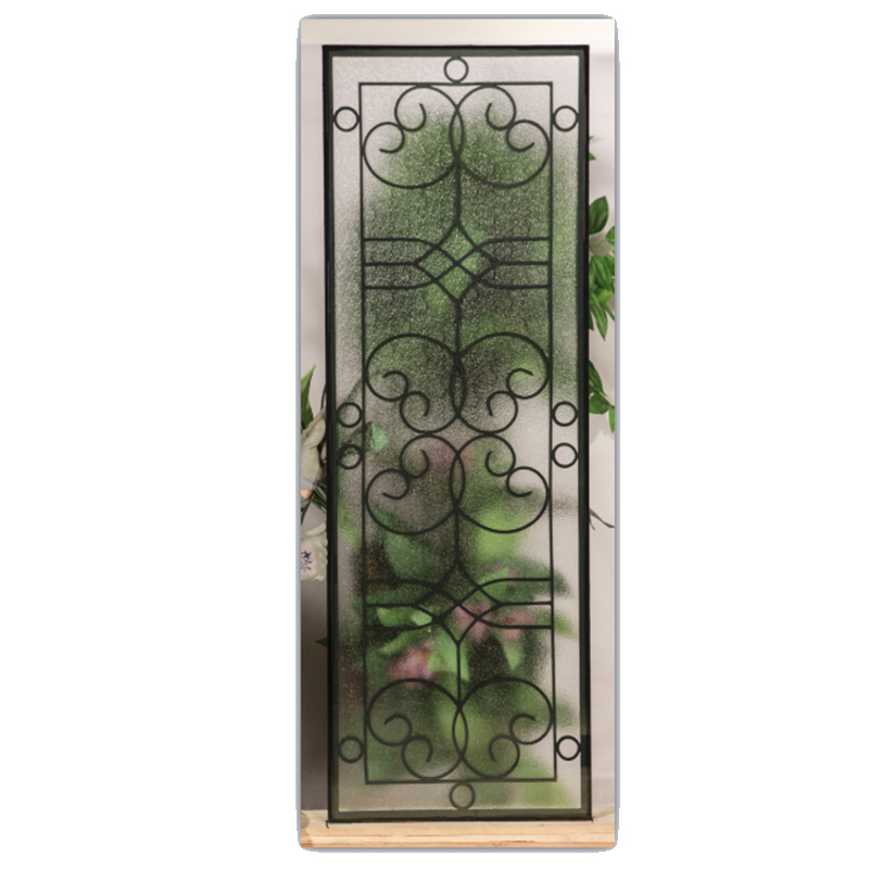 Wrought Iron Glass