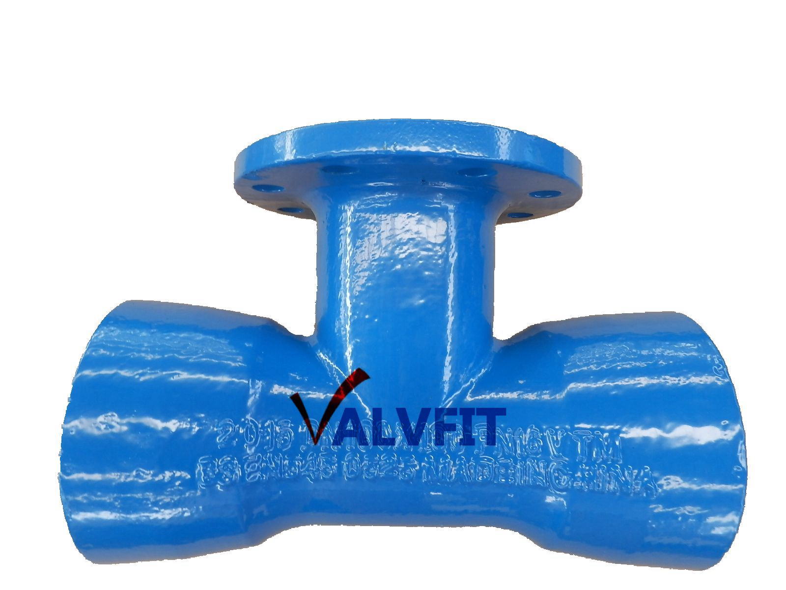 EN545 fittings Double Socket Tee with Flange Branch