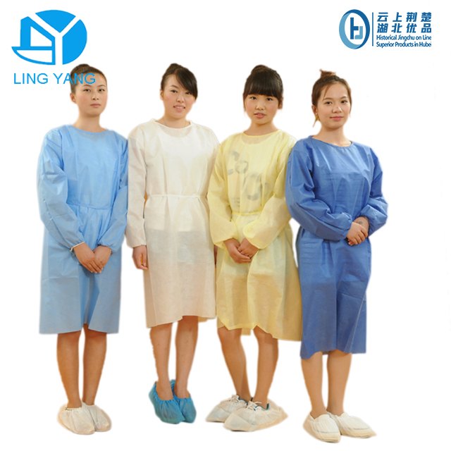 Non woven Isolation gowns