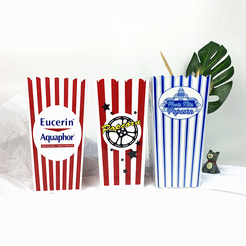 Plastic popcorn bucket
