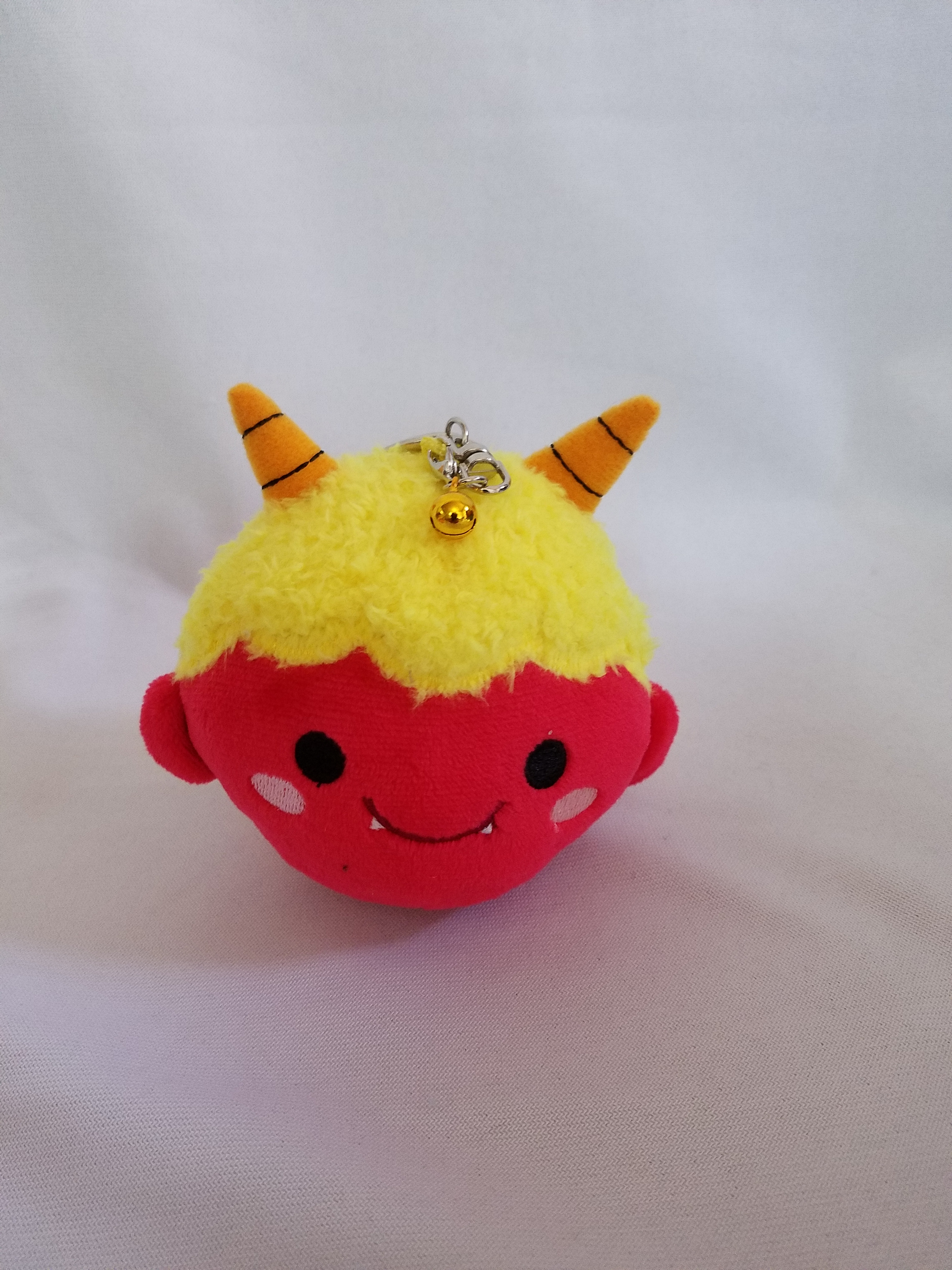 MM8001 plush toy keychain with ring
