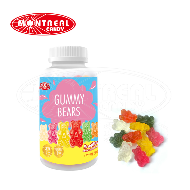 500g Sugar Free Bear Shape Gummy Candy