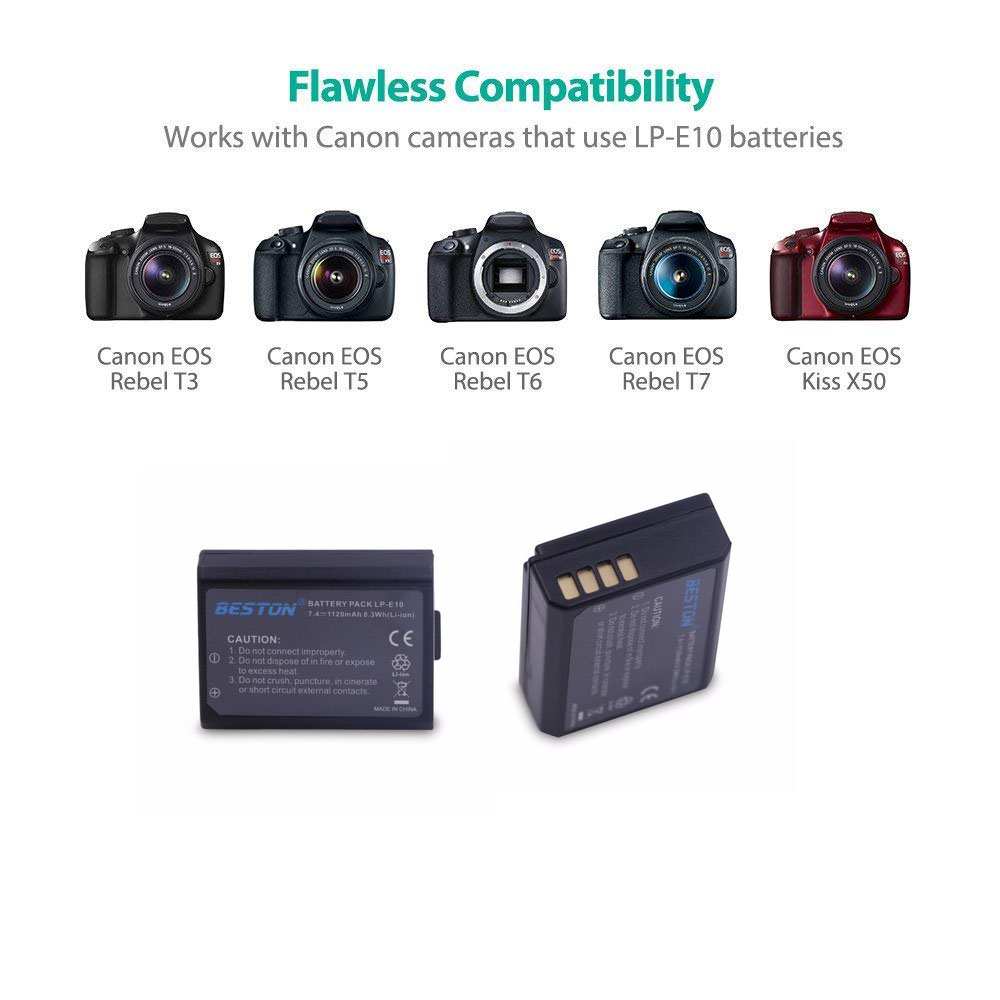 LP-E10数码相机电池及充电器套装