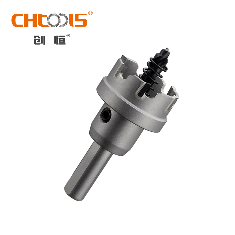 CHTOOLS Carbide tipped hole saw with sheet metal for stainless steel