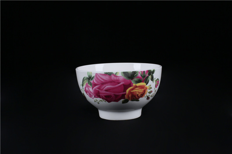 Porcelain Bowl Flower Decal