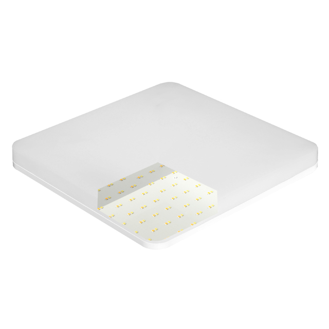 Square round cct led ceiling light surface mount 30w 50w IP54 for ceiling with ce rohs
