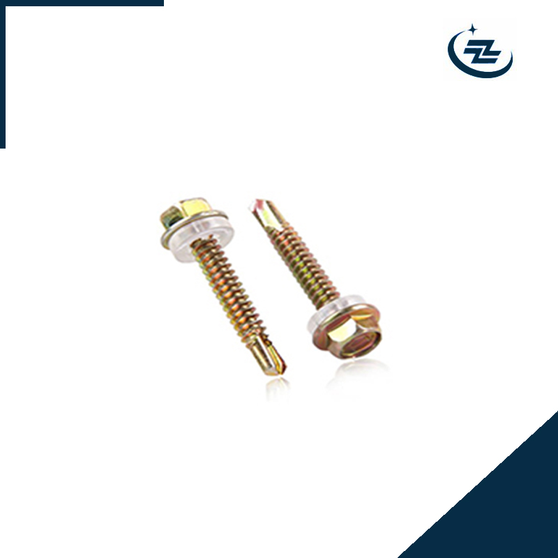 Hex head self drilling screw