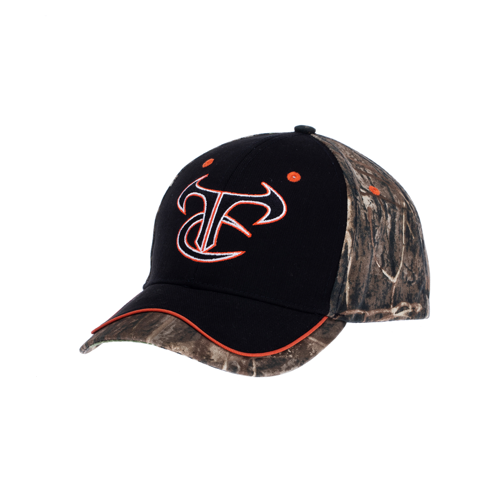 Dark brown camouflage hat baseball cap