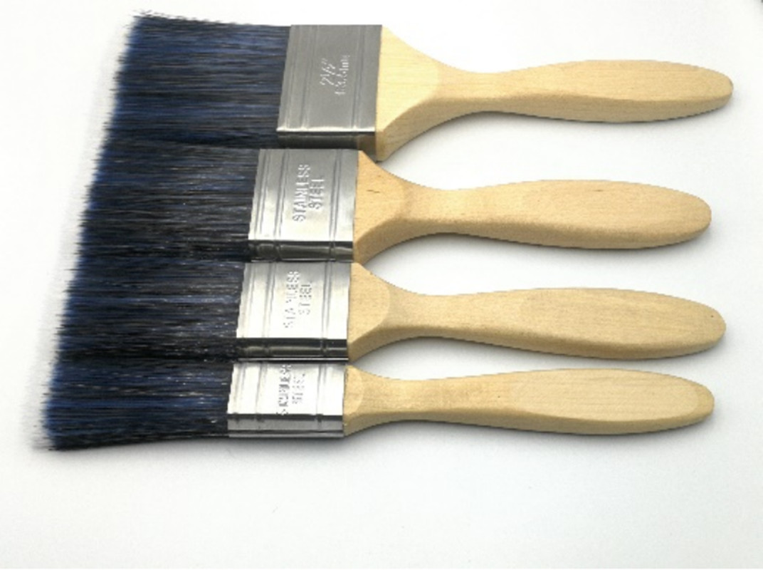 Black paint brush