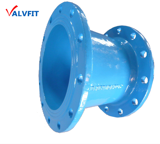 Ductile double flange reducer