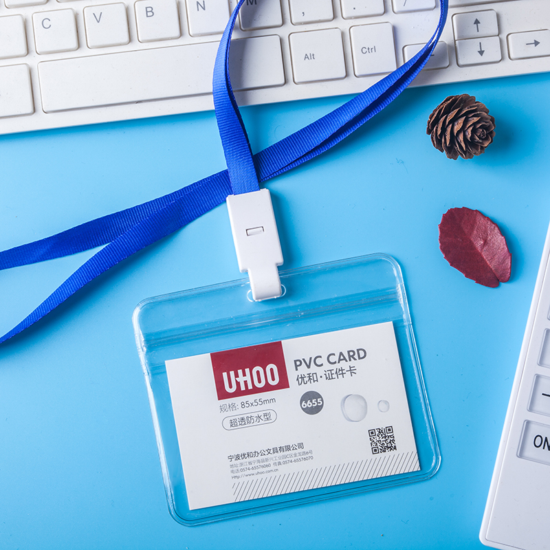 Ultra Transparent & Waterproof ID card holder