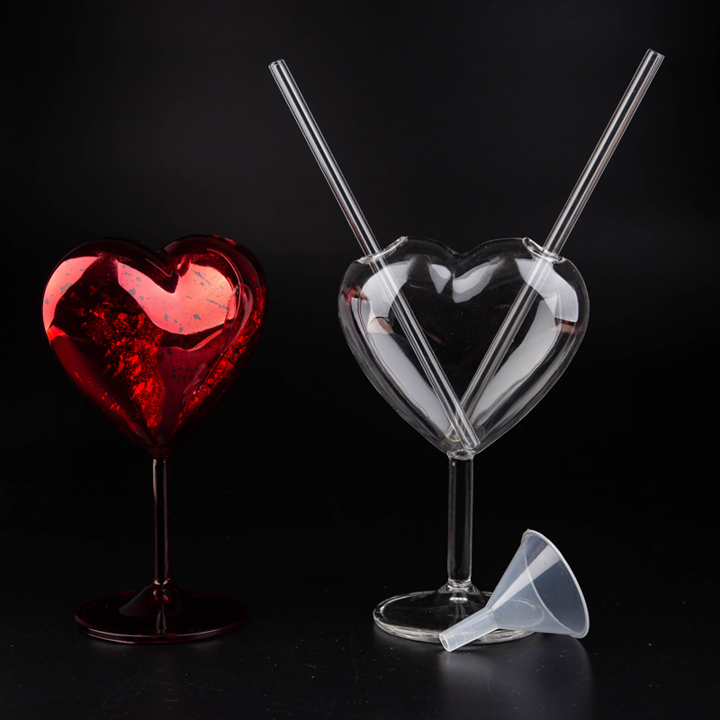 Heart Wine Glass