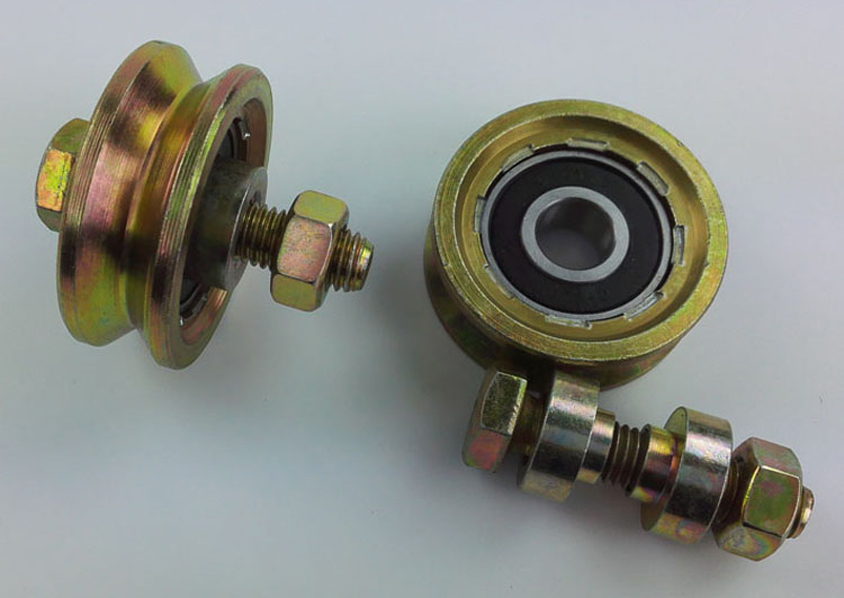 Rong Rolling brand,Item:V517,2inch sliding gate rollers.
