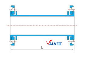 Double Loose Flange Pipe