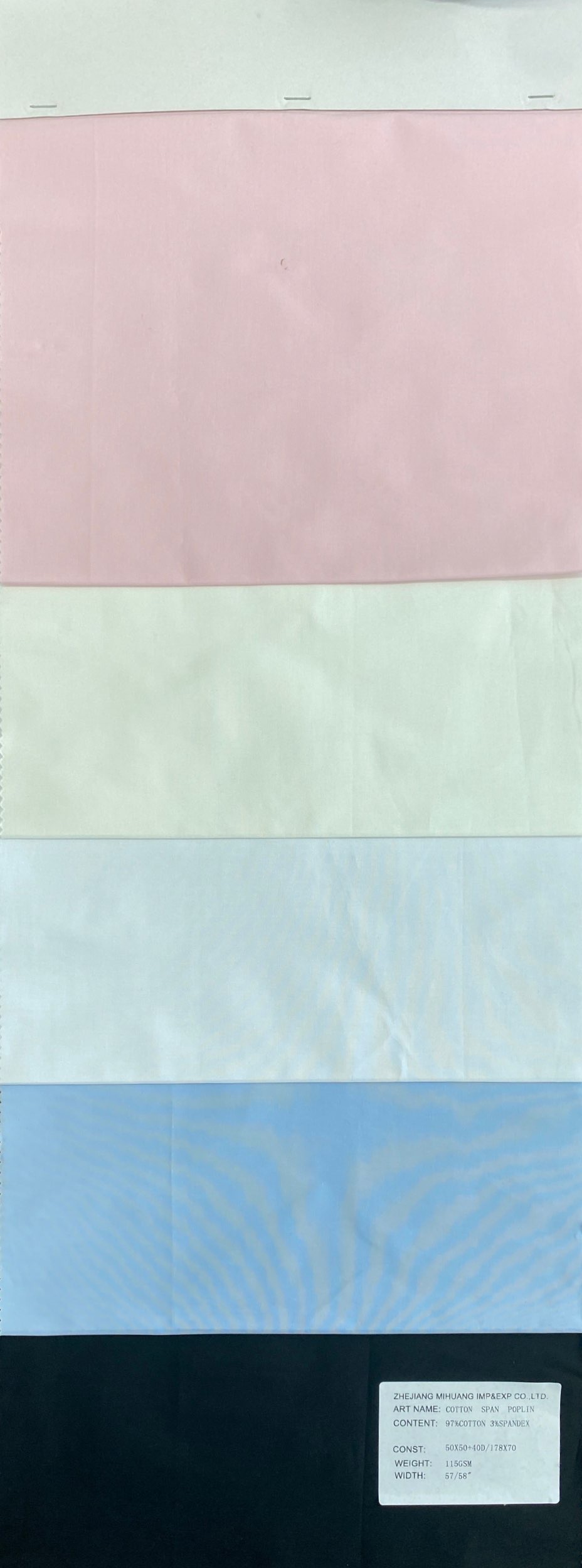 Cttn Span Poplin