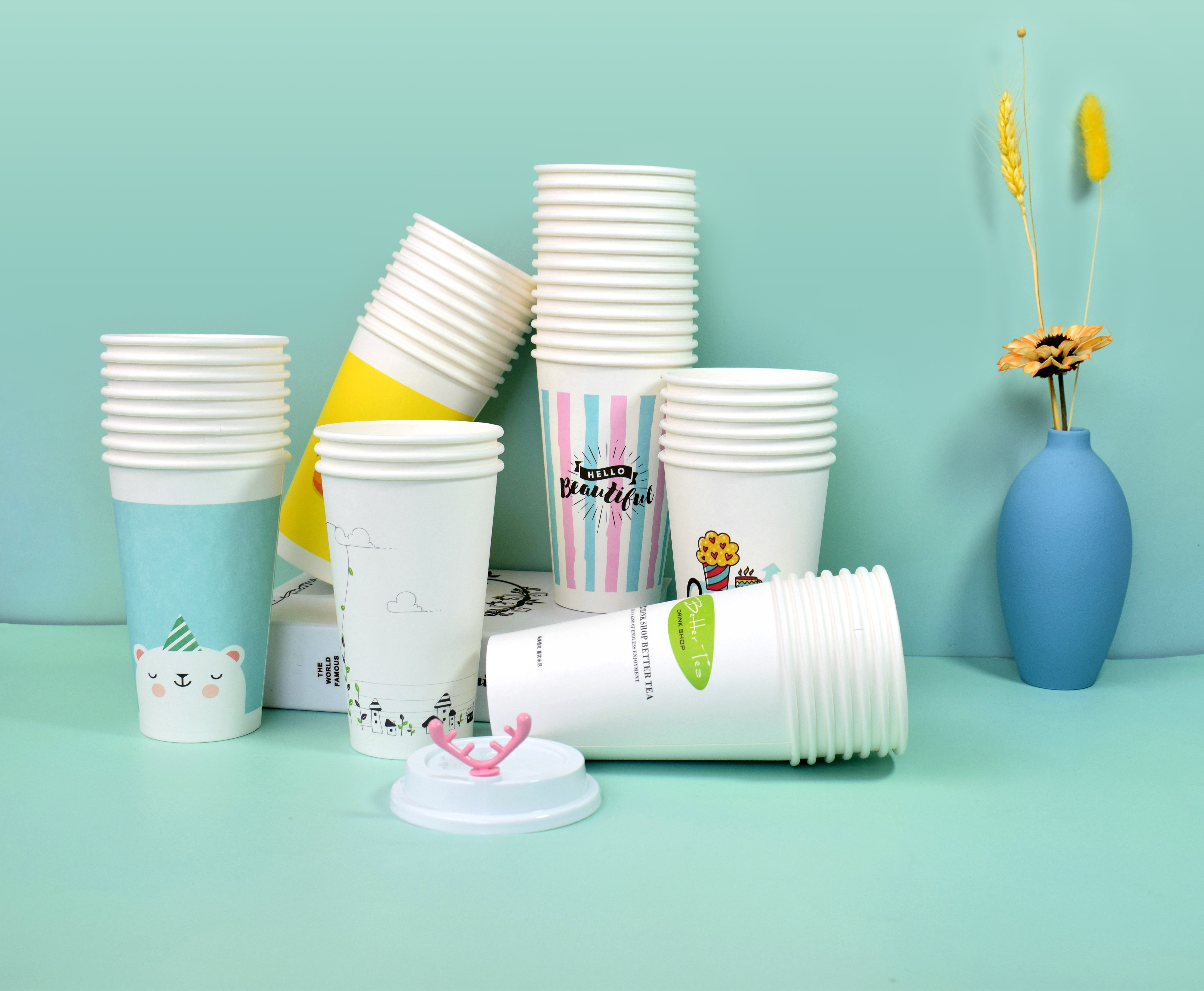 Milktea paper cup