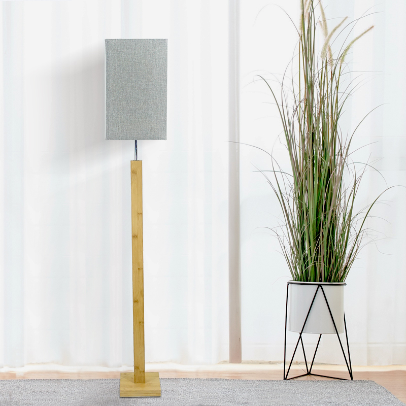 Modern Nature Bamboo Floor Lamp for Home Decorative