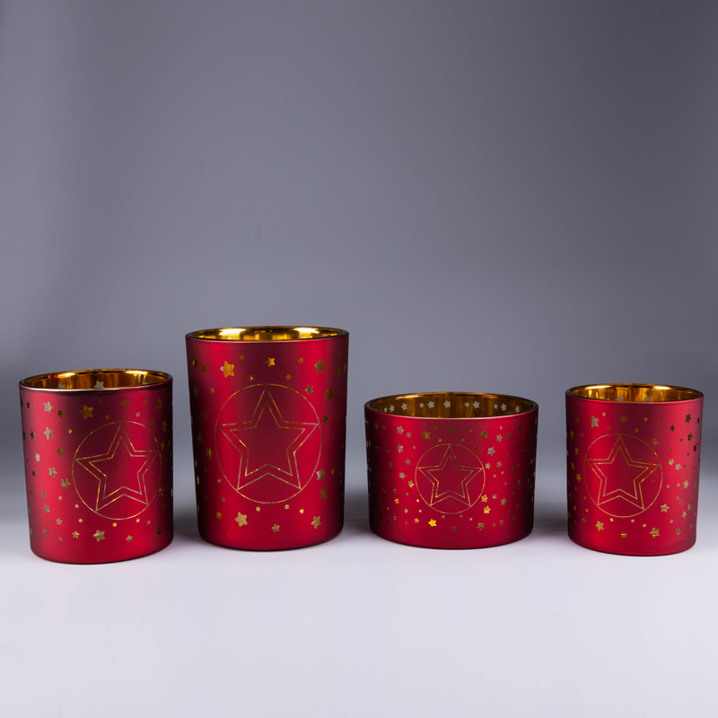 Glass candle Holder for table, Tealight Holder, Votive Candle Holder