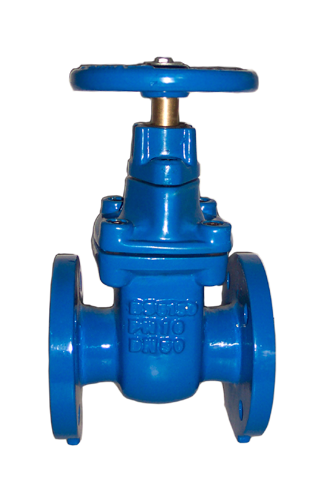 NON-Rising stem solid wedge gate valve BS 5150 PN16 - Buy China Gate ...