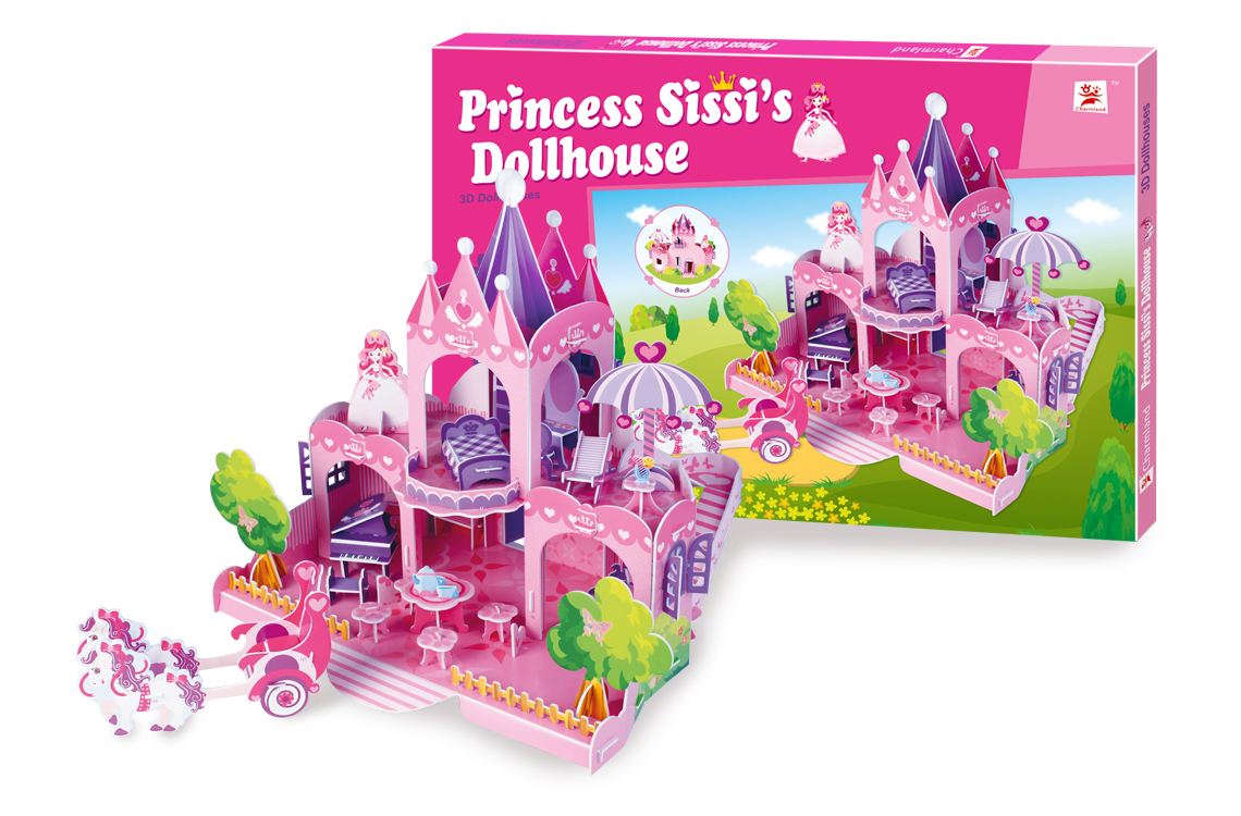 3D Dollhouse-Princess Sissi