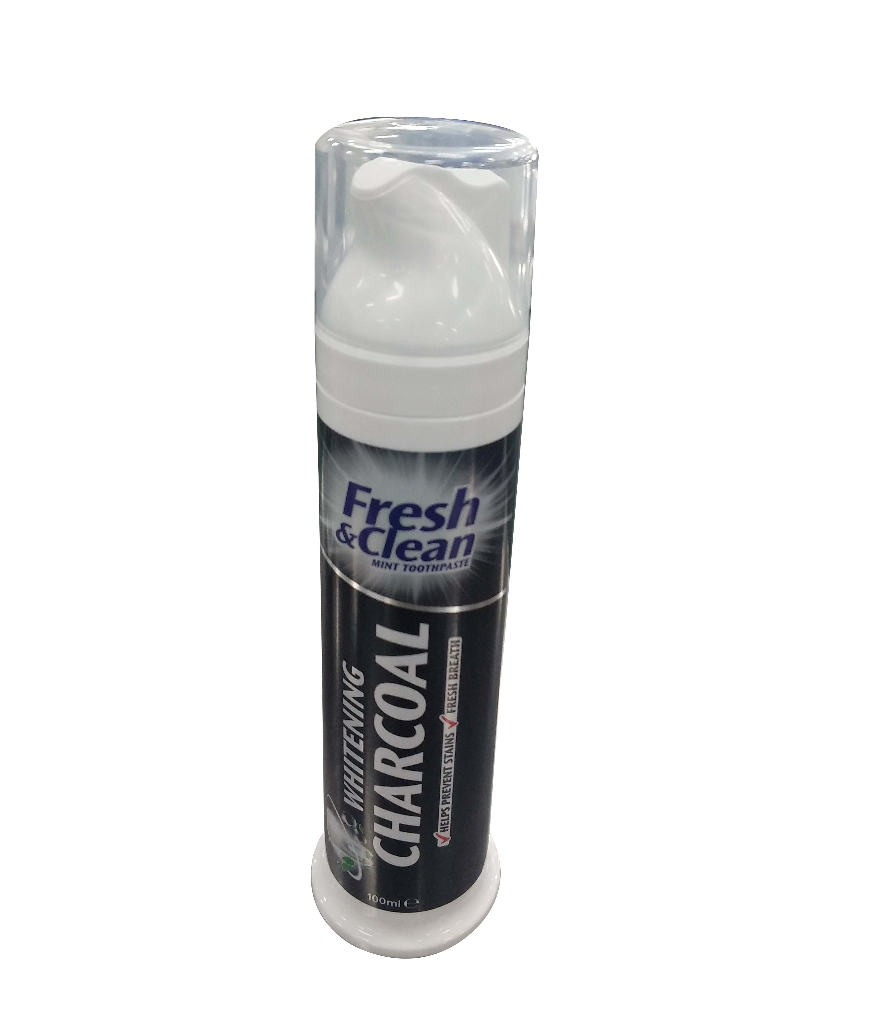 Fresh&Clean Pump Charcoal Toothpaste 100ml