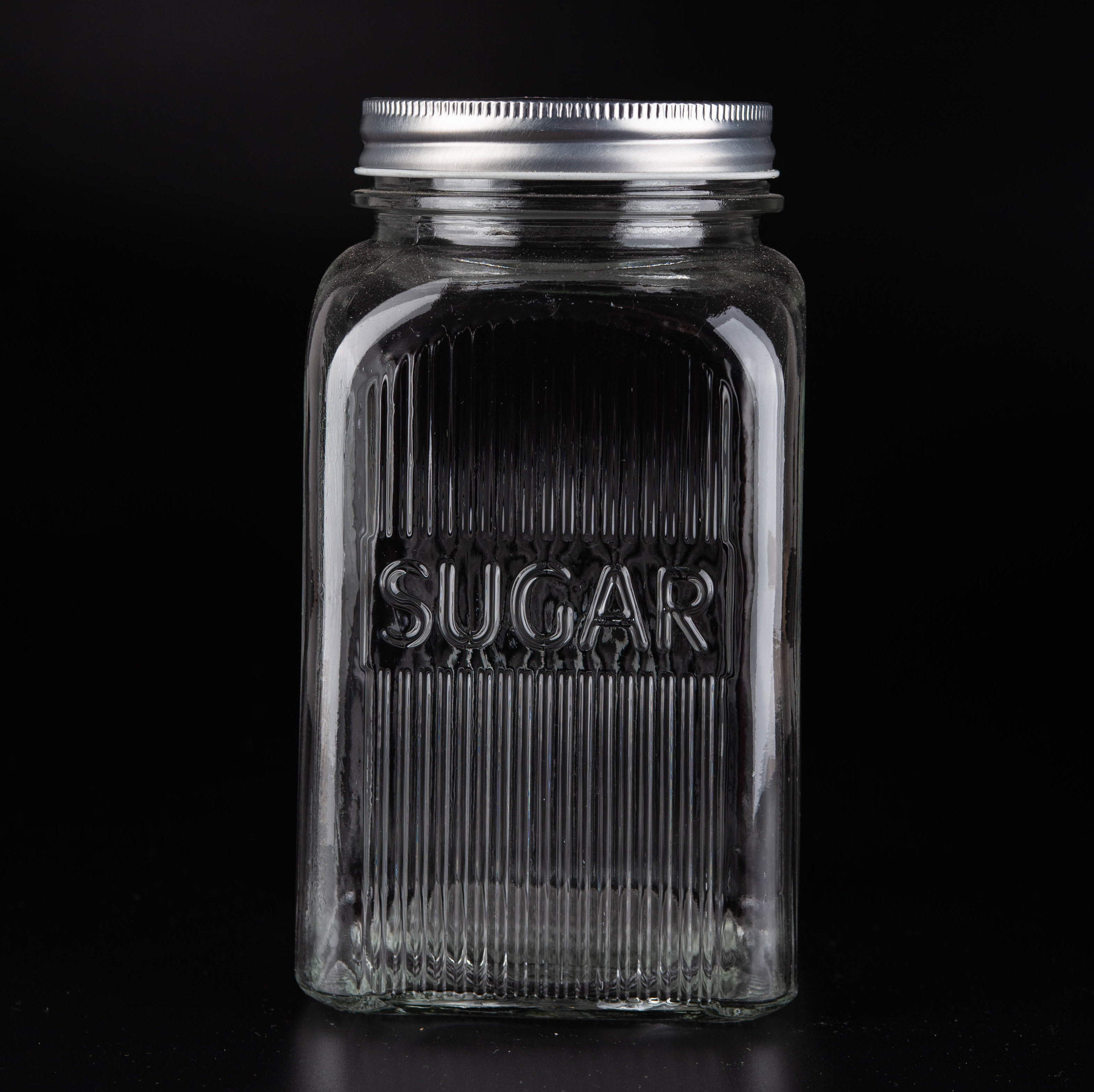 Glass Storage Jar, Kitchen Storage jar, Glass Canister