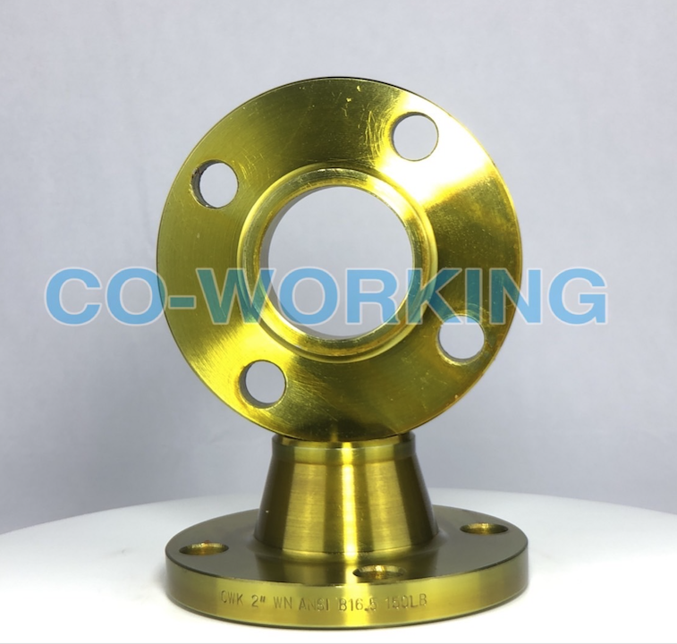 Yellow Paint Flange