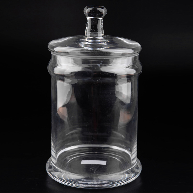 Glass Storage Jar, Candy Jar with Lid, Storage Canister