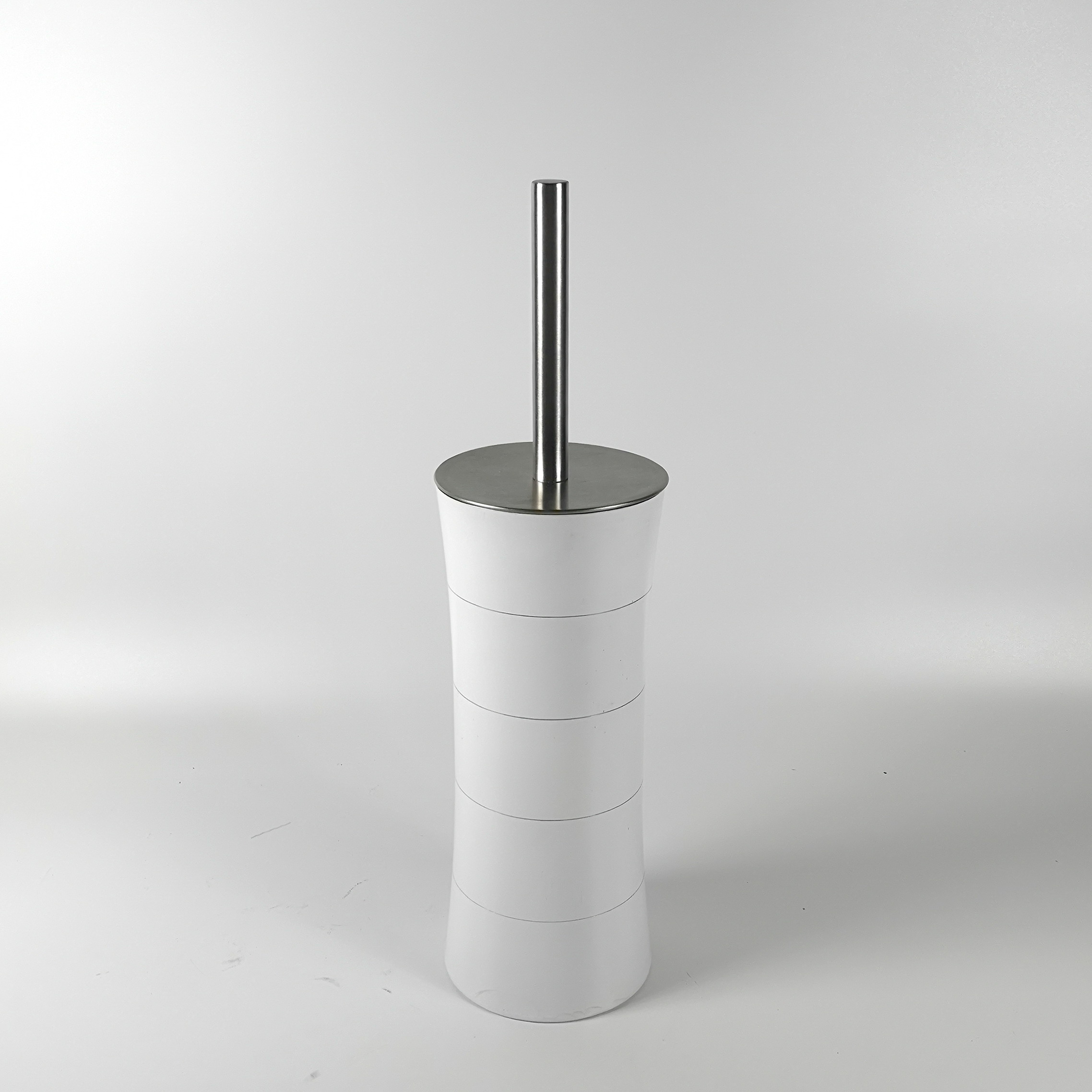 Stainless steel toilet brush holder