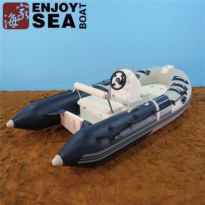 Fiberglass fishing boat