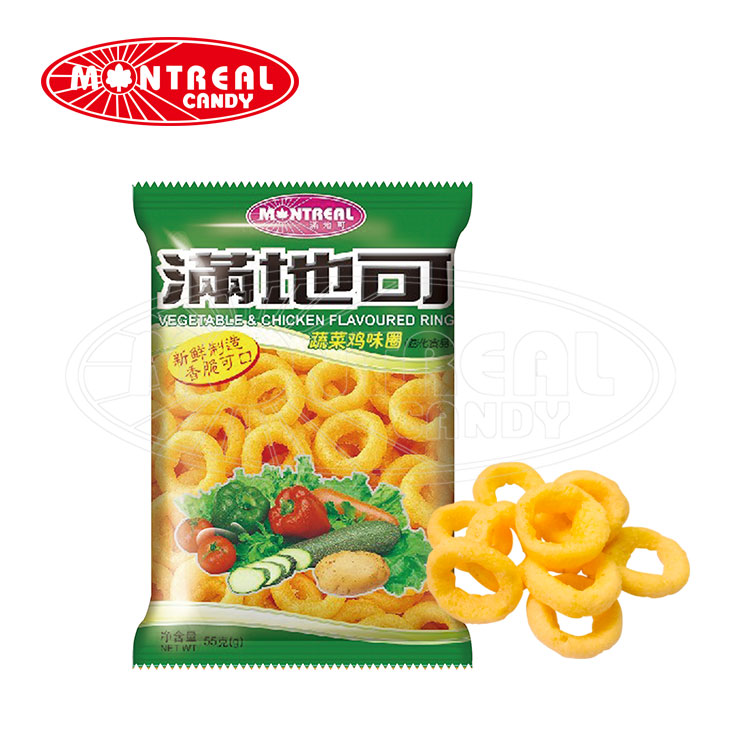 55g Vegetable& chicken flavor rings