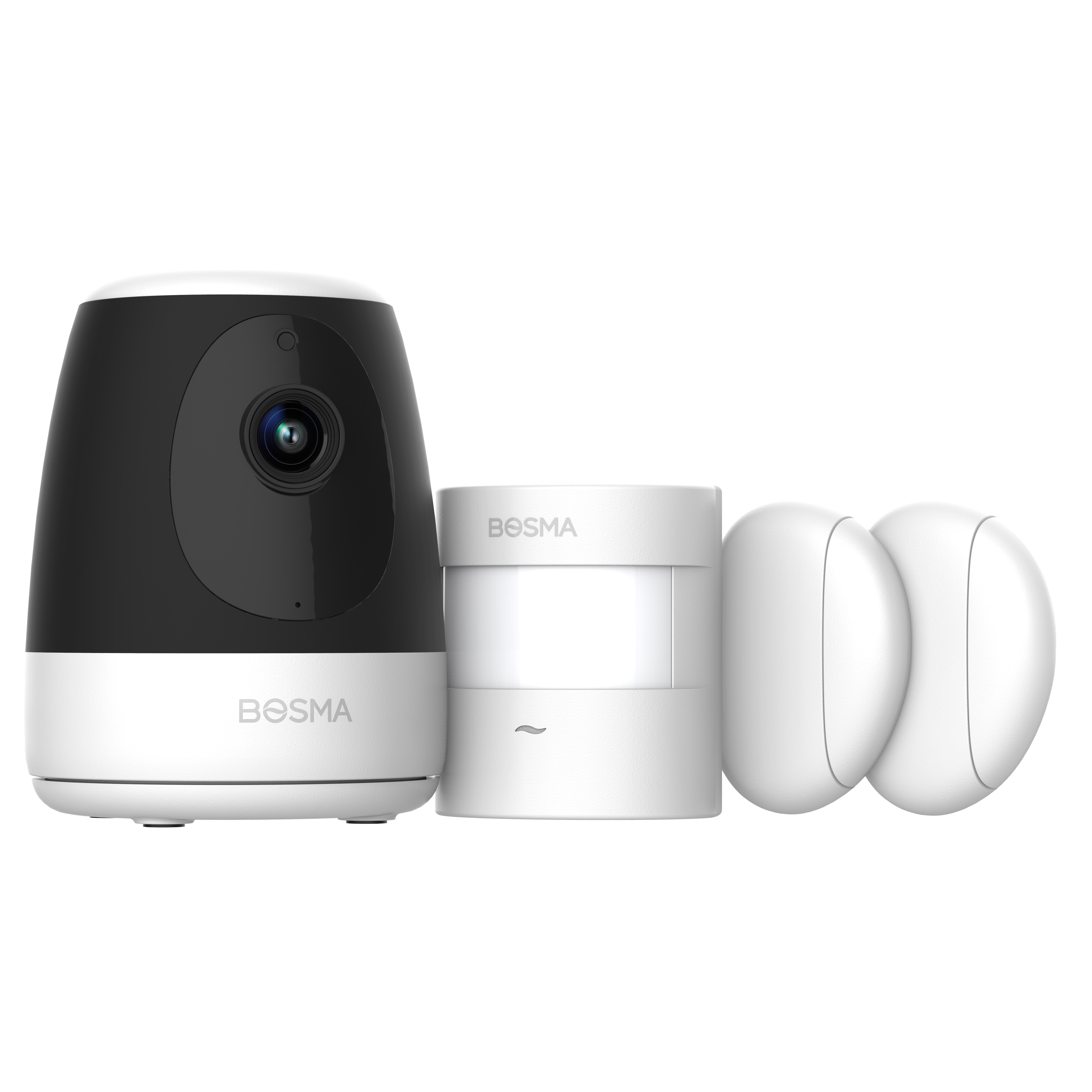 智能家居智能网络摄像机套装双向语音对讲红外夜视本地存储视频